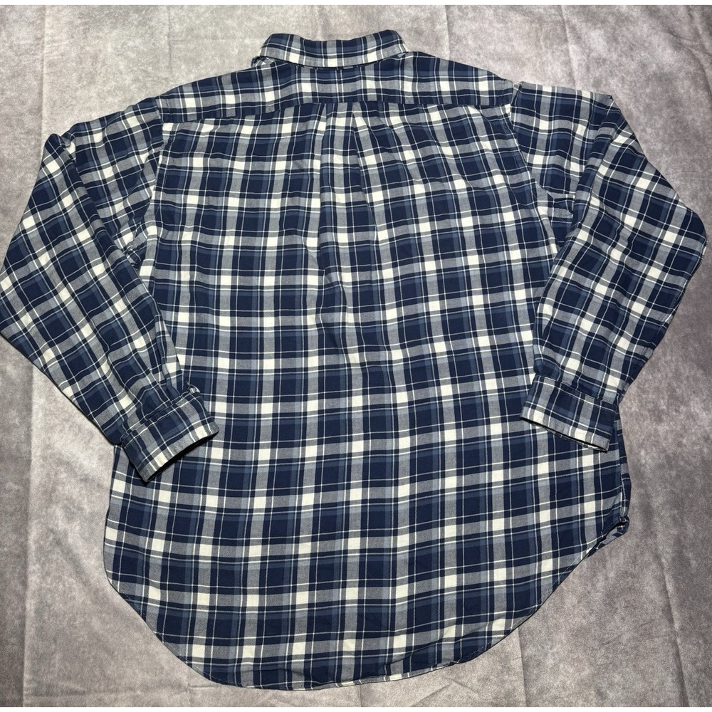 Men's Ralph Lauren Classic Fit Long Sleeve Button Down‎ Shirt Size XL Blue - Picture 6 of 6